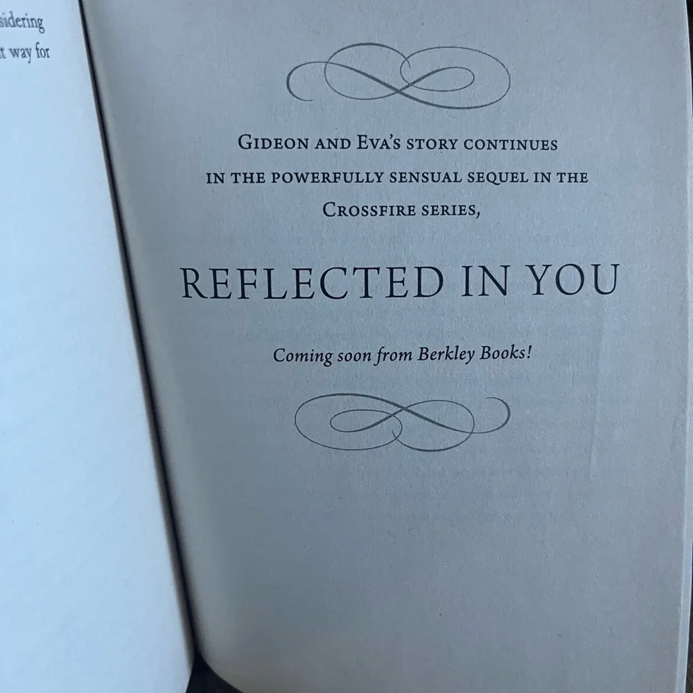 Set of two novels. Bared to you & Reflected in you. Silvia Day. Mature audience.